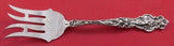 Irian by Wallace Sterling Silver Cold Meat Fork w/ bar 8 3/4" Art Nouveau