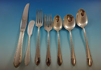 Wild Flower by Royal Crest Sterling Silver Flatware Set For 8 Service 65 Pieces