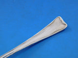 Lap Over Edge Acid Etched by Tiffany Sterling Parfait Spoon Petal Flower 6"