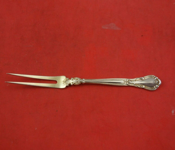 Chantilly by Birks Sterling Silver Strawberry Fork 2-Tine Light GW 4 5/8"