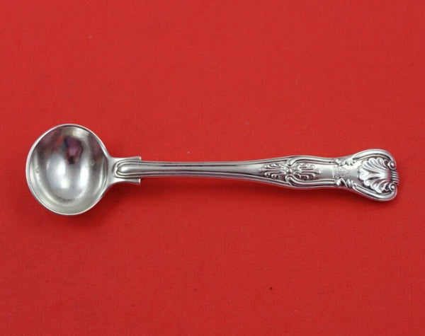 Kings by George Adams English Sterling Silver Salt Spoon Master w/ Crest Crown