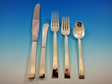 Continental by International Sterling Silver Flatware Set 8 Service 51 pcs Plain