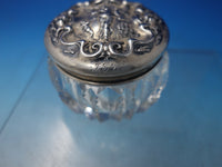 Irian by Wallace Sterling Silver Dresser Jar Art Nouveau #3000 (#6222)