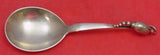 Blossom by Georg Jensen Sterling Silver Berry Spoon GI Mark 7 3/4" Serving