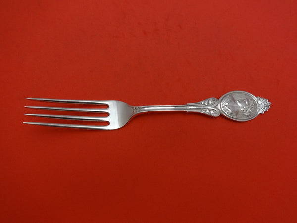 Diana by Wood & Hughes Sterling Silver Regular Fork Plain On Back 7"