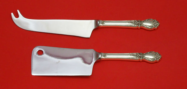 Brocade by International Sterling Silver Cheese Serving Set 2pc HHWS Custom