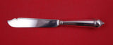 Trifid by James Robinson Sterling Silver Fish Knife cannon style HH AS 8 3/4"