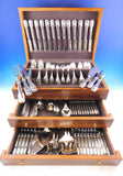 Norman Plain by Shreve Sterling Silver Flatware Set Service 267 pieces Dinner
