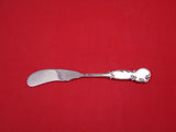 La Reine by Reed and Barton Sterling Silver Butter Spreader flat handle 5 1/2"