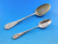 Louis XV by Lorch German 800 Silver Flatware Dessert Ice Cream Coffee Set 37 pc