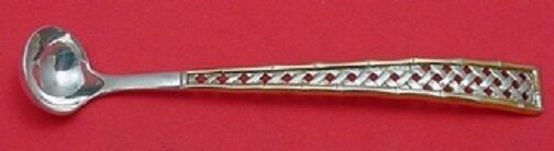 Golden Tradewinds by International Sterling Silver Mustard Ladle Custom Made 5"