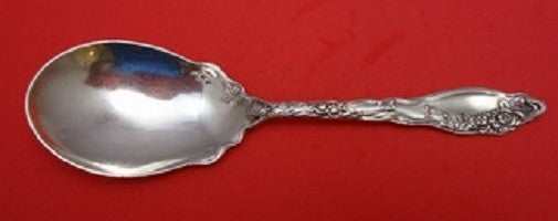 Mille Fleurs by International Sterling Silver Preserve Spoon 6 5/8"