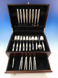 Classique by Gorham Sterling Silver Flatware Service For 8 Set 49 Pieces Modern