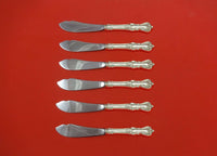 Marlborough by Reed and Barton Sterling Silver Trout Knife Set 6pc HHWS Custom