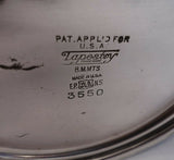 Tapestry by Weidlich Brothers Silverplate Martini Set 8pc Floral (#3374)