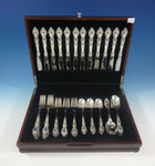 Malvern by Lunt Sterling Silver Flatware Set 60 Pieces Service For 12