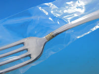 Embassy Scroll Gold by Lunt Sterling Silver Flatware Set 8 Service 40 pcs New
