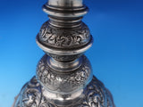 Martin Hall and Co English Victorian Sterling Silver Trophy w/ 3-D Horse (#7577)