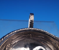 English Georgian Sterling Silver Sauce Boat Gadroon Rim Applied Handle (#7935)