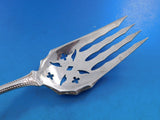 Old Colonial by Towle Sterling Silver Salad Serving Fork old Lg Pierced 9 1/4"