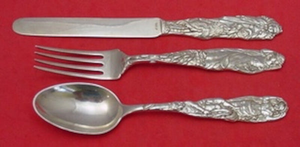 Nursery Rhyme by Tiffany and Co Sterling Silver Junior Set 3pc Knife Fork Spoon