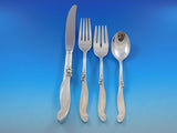 Silver Melody by International Sterling Silver Flatware Set for 12 Service 82 pc