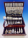 Marlborough by Reed & Barton Sterling Silver Flatware Set Service Dinner 115 pcs