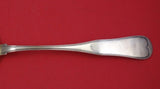 Danish Sterling Silver Platter Spoon Pierced Hand Chased 12" Serving Antique