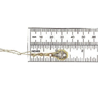 14k Yellow Gold Art Deco Diamond Lavaliere by Hagerstrom (#J5409)