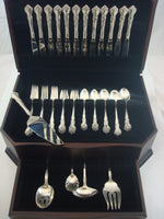 Savannah by Reed & Barton Sterling Silver Flatware Service for 12 Set 65 Pieces