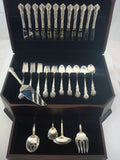 Savannah by Reed & Barton Sterling Silver Flatware Service for 12 Set 65 Pieces