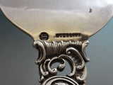 Du Barry Pierced by Durgin Sterling Silver Fish Serving Fork 9 1/4" Heirloom