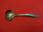 Dover by Towle Sterling Silver Sauce Ladle Gold Washed 4 5/8" Serving