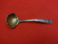 Dover by Towle Sterling Silver Sauce Ladle Gold Washed 4 5/8" Serving