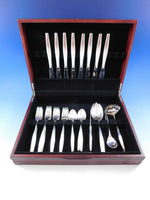 Signet by Kirk Sterling Silver Flatware Set Service 37 pcs Mid Century Modern