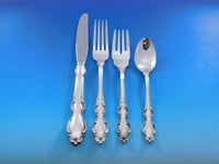 English Crown by Reed & Barton Silverplate Flatware Set for 24 Service 127 pc