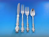 English Crown by Reed & Barton Silverplate Flatware Set for 24 Service 127 pc