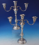 Buttercup by Gorham Sterling Silver Candelabra Pair 3-Light #987 (#5166)