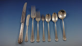 Old Brocade by Towle Sterling Silver Dinner Size Flatware Set Service 52 Pieces