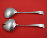 Tapestry by Reed and Barton Sterling Silver Salad Serving Set 2pc AS Orig 8 1/4"