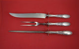 Old Mirror by Towle Sterling Silver Roast Carving Set 3-piece