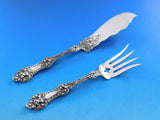 Old Orange Blossom by Alvin Sterling Silver Flatware Set 8 Service 52 pcs Dinner