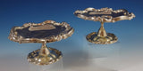 Howard & Co. Sterling Silver Compote Pair Raised Heavy #S889 (#0837)