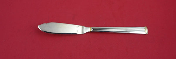 Triade Gold Accent  by Christofle Silverplate Fish Knife FH SP  7 1/8"