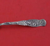 Rose aka Bug by Knowles Sterling Silver Pie Server FHAS BC Leaves Flowers 9 1/4"