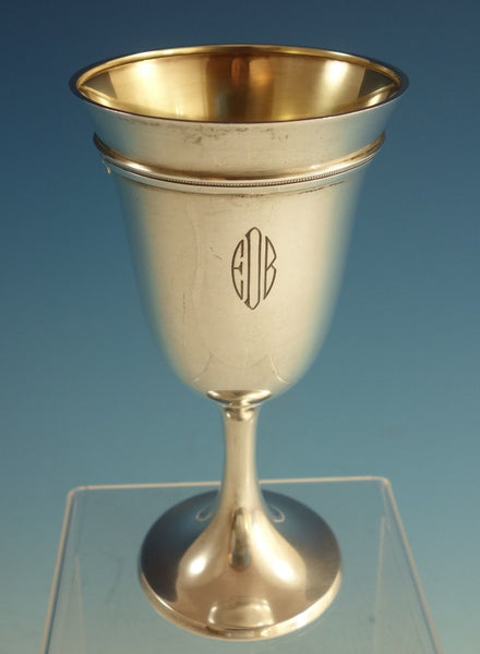 King Albert by Whiting Sterling Silver Goblet with GW Interior #6324  (#2147)