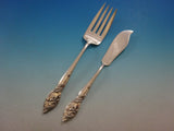 Enchanting Orchid by Westmorland Sterling Silver Flatware Set 8 Service 62 Pcs