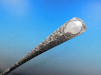 Antique Engraved by Tiffany and Co Sterling Silver Soup Ladle Fluted 11 1/2"
