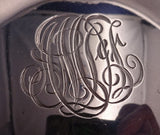 Clover by Tiffany & Co Sterling Silver Fruit Bowl #13780 5363 m 12 ozt 9" #8685