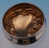 Simons Bros Sterling Silver Dresser Jar with glass Nouveau Woman (#9149)